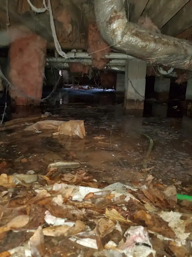 Crawl space flood assessment for Leak Detection & Repair in Winston-Salem