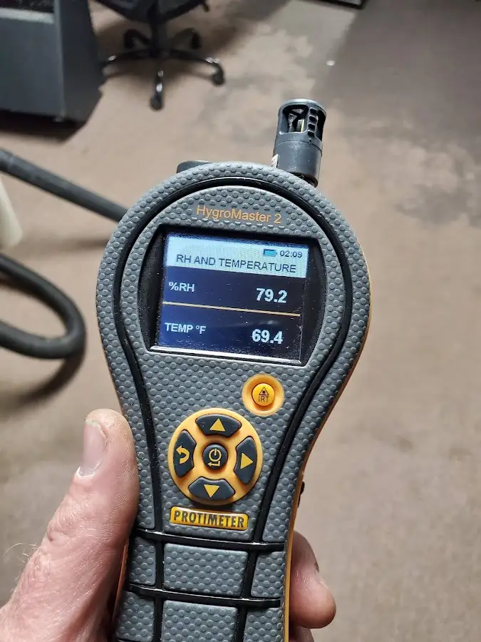 Moisture meter humidity assessment for Fire & Smoke Damage Restoration in Winston-Salem